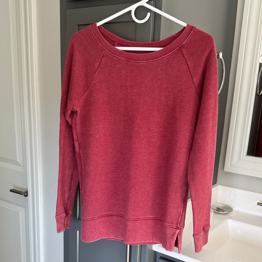Red Crewneck Sweatshirt